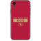 NFL San Francisco 49ers Red Performance Series iPhone XR Skin