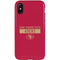 NFL San Francisco 49ers Red Performance Series iPhone XS Pro Case