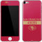 NFL San Francisco 49ers Red Performance Series Apple iPod Skin