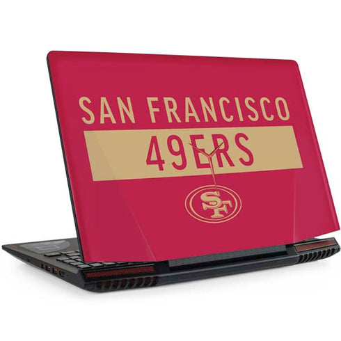 NFL San Francisco 49ers Red Performance Series Legion Y720 Skin