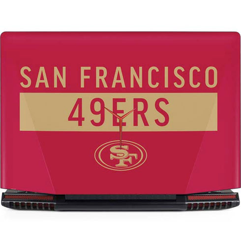 NFL San Francisco 49ers Red Performance Series Legion Y720 Skin