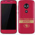 NFL San Francisco 49ers Red Performance Series Moto E5 Play Skin