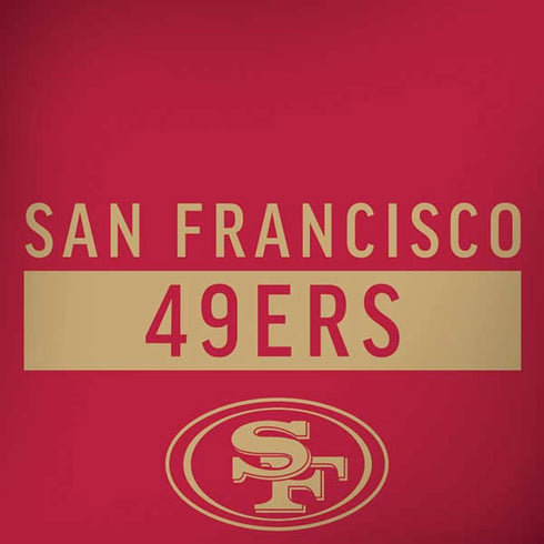 NFL San Francisco 49ers Red Performance Series Moto G6 Skin