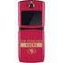 NFL San Francisco 49ers Red Performance Series Motorola RAZR Skin