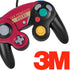 NFL San Francisco 49ers Red Performance Series Nintendo GameCube Controller Skin