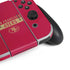 NFL San Francisco 49ers Red Performance Series Nintendo Switch OLED (2021) Skin