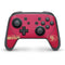 NFL San Francisco 49ers Red Performance Series Nintendo Switch Pro Controller Skin