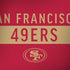 NFL San Francisco 49ers Red Performance Series Notebook 9 Pro 13in (2017) Skin