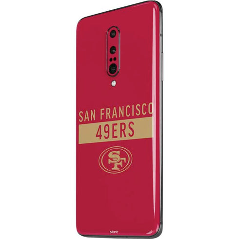 NFL San Francisco 49ers Red Performance Series OnePlus 7 Pro Skin
