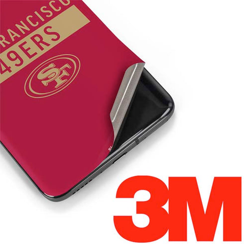 NFL San Francisco 49ers Red Performance Series OnePlus 7 Pro Skin