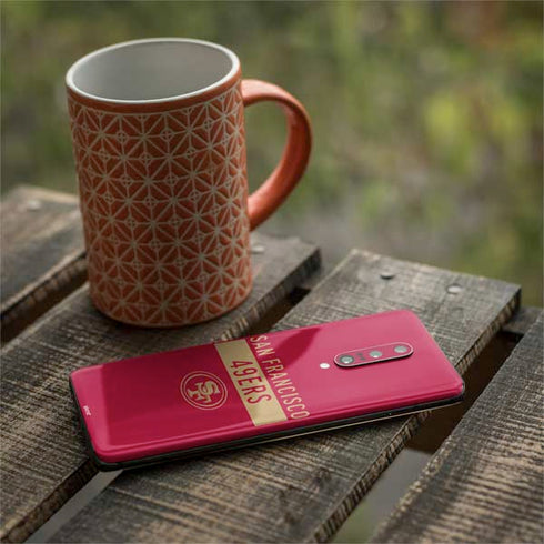 NFL San Francisco 49ers Red Performance Series OnePlus 7 Pro Skin
