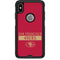 NFL San Francisco 49ers Red Performance Series Otterbox Commuter iPhone Skin