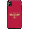 NFL San Francisco 49ers Red Performance Series Otterbox Symmetry iPhone Skin
