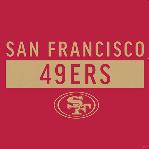 NFL San Francisco 49ers Red Performance Series PS4 Pro Bundle Skin