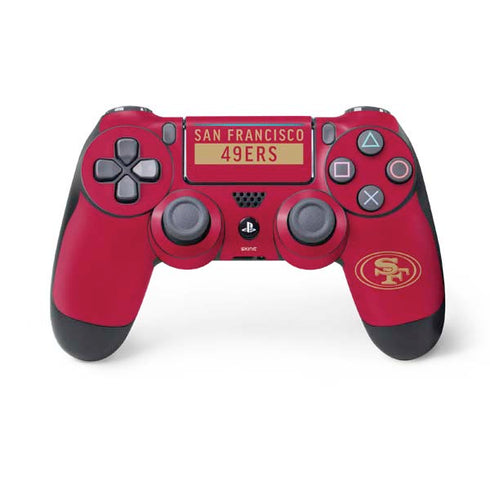 NFL San Francisco 49ers Red Performance Series PS4 Pro/Slim Controller Skin