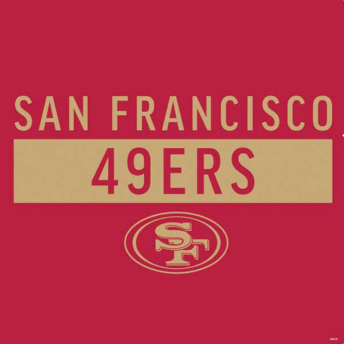 NFL San Francisco 49ers Red Performance Series PS4 Slim Bundle Skin