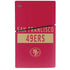 NFL San Francisco 49ers Red Performance Series PS5 Slim Disk Bundle Skin