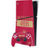 NFL San Francisco 49ers Red Performance Series PS5 Slim Digital Edition Console Skin