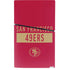 NFL San Francisco 49ers Red Performance Series PS5 Slim Digital Edition Console Skin