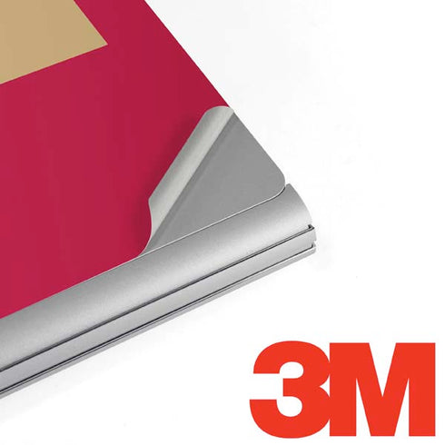 NFL San Francisco 49ers Red Performance Series Surface Book 2 13.5in Skin