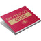 NFL San Francisco 49ers Red Performance Series Surface Book Skin