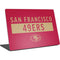 NFL San Francisco 49ers Red Performance Series Surface Laptop 4 15in Skin