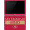 NFL San Francisco 49ers Red Performance Series Surface Pro 6 Skin
