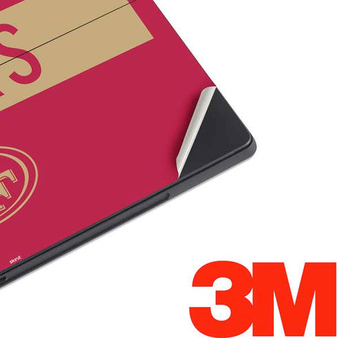 NFL San Francisco 49ers Red Performance Series Surface Pro 6 Skin