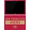 NFL San Francisco 49ers Red Performance Series Surface Pro 7 Skin