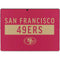 NFL San Francisco 49ers Red Performance Series Surface Pro 8 Skin