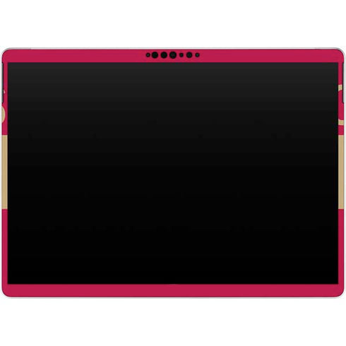 NFL San Francisco 49ers Red Performance Series Surface Pro 9 Skin