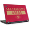 NFL San Francisco 49ers Red Performance Series Lenovo ThinkPad Skin
