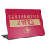 NFL San Francisco 49ers Red Performance Series Universal Laptop 18in (14.6 x 10.6in) Skin
