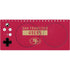 NFL San Francisco 49ers Red Performance Series Xbox Adaptive Controller Skin