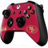 NFL San Francisco 49ers Red Performance Series Xbox One X Controller Skin