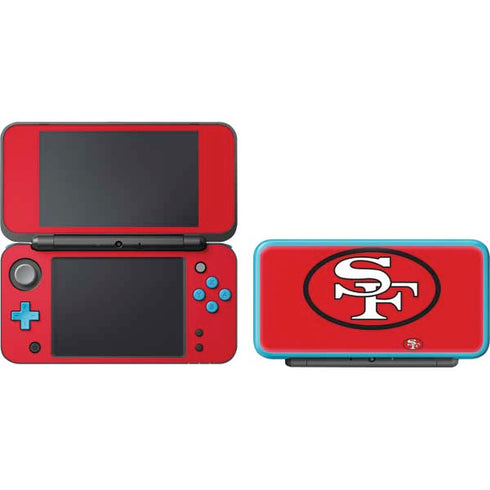 NFL San Francisco 49ers Retro Logo Nintendo 2DS XL (2017) Skin