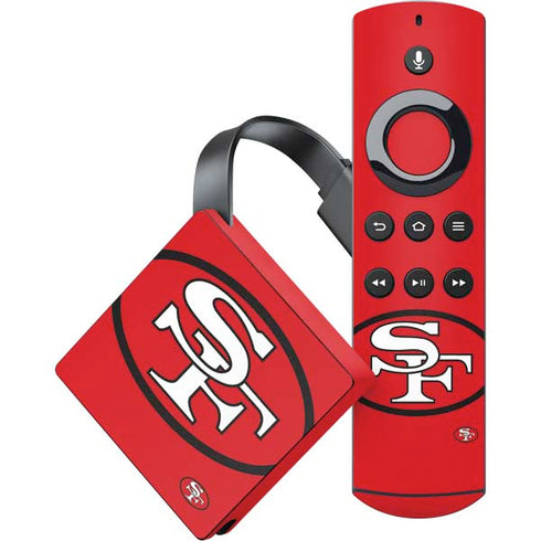 NFL San Francisco 49ers Retro Logo Amazon Fire TV Skin