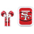 NFL San Francisco 49ers Retro Logo Apple AirPods Skin