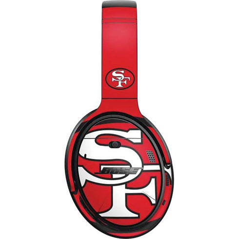 NFL San Francisco 49ers Retro Logo Bose QuietComfort 35 II Headphones Skin
