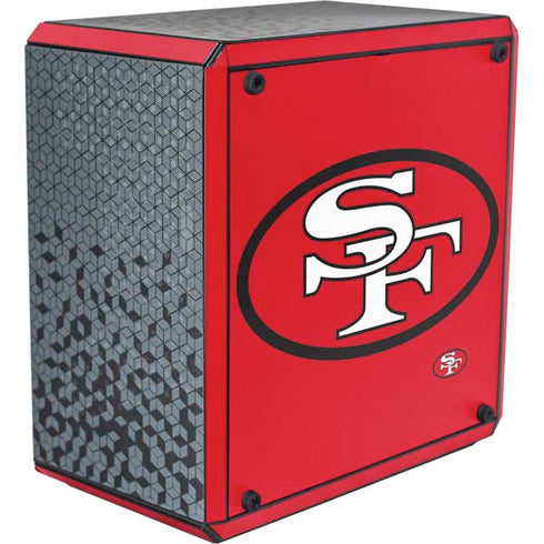 NFL San Francisco 49ers Retro Logo Cooler Master MasterBox Q300L Mini Tower Skin