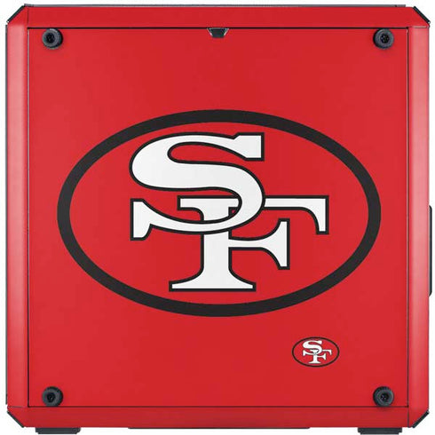 NFL San Francisco 49ers Retro Logo Cooler Master MasterBox Q300L Mini Tower Skin