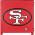 NFL San Francisco 49ers Retro Logo Corsair 4000D Tempered Glass Mid-Tower ATX Case Skin