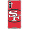 NFL San Francisco 49ers Retro Logo Galaxy A13 5G Clear Case