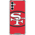 NFL San Francisco 49ers Retro Logo Galaxy A13 5G Clear Case