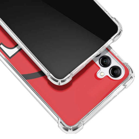NFL San Francisco 49ers Retro Logo Galaxy A14 5G Clear Case