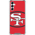 NFL San Francisco 49ers Retro Logo Galaxy A15 5G Clear Case