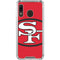 NFL San Francisco 49ers Retro Logo Galaxy A30 Clear Case