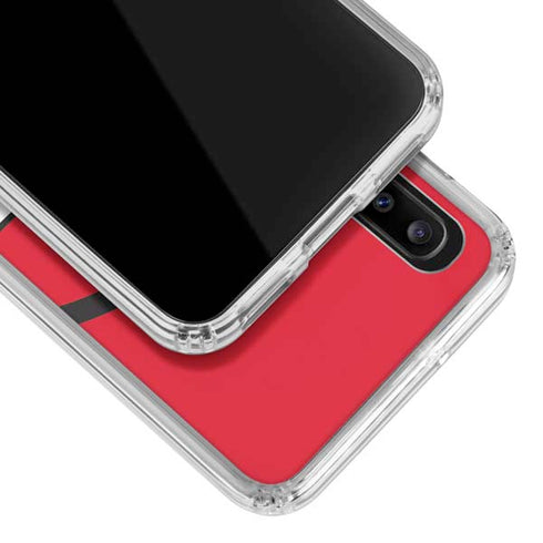 NFL San Francisco 49ers Retro Logo Galaxy A30 Clear Case