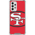 NFL San Francisco 49ers Retro Logo Galaxy A33 5G Clear Case