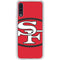 NFL San Francisco 49ers Retro Logo Galaxy A50 Clear Case